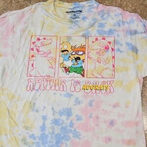 Nickelodeon Rugrats Reptar Tie-Dye Tee